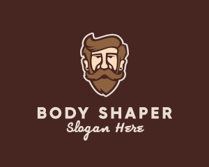 Hipster Old Guy logo design