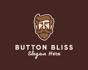 Hipster Old Guy logo design