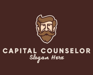 Hipster Old Guy logo