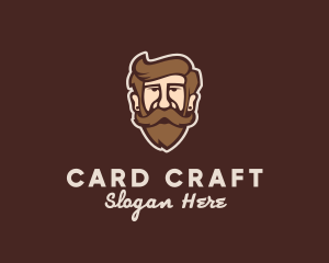 Hipster Old Guy logo design