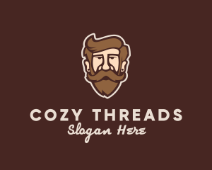 Hipster Old Guy logo design