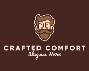 Hipster Old Guy logo design