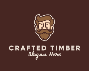 Hipster Old Guy logo design