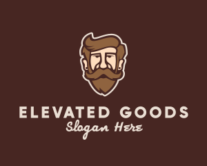 Hipster Old Guy logo design