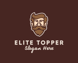 Hipster Old Guy logo design