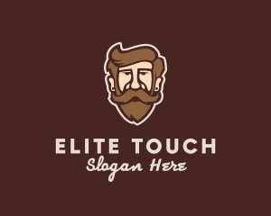 Hipster Old Guy logo design