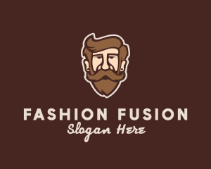 Hipster Old Guy logo design