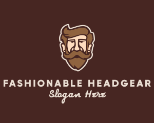 Hipster Old Guy logo design