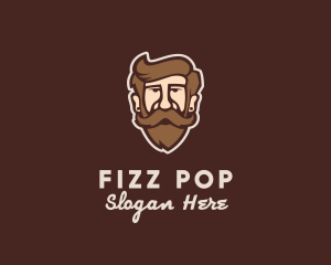 Hipster Old Guy logo design