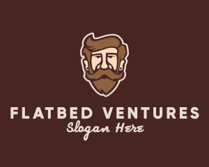 Hipster Old Guy logo design