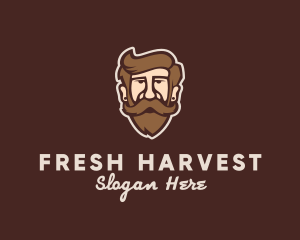 Hipster Old Guy logo design