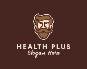 Hipster Old Guy logo design