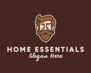 Hipster Old Guy logo design