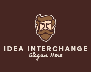 Hipster Old Guy logo design