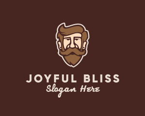 Hipster Old Guy logo design