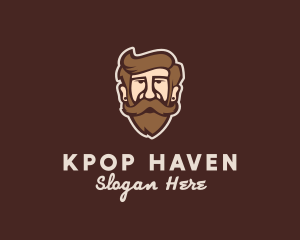 Hipster Old Guy logo design