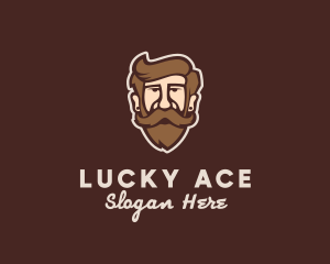 Hipster Old Guy logo design