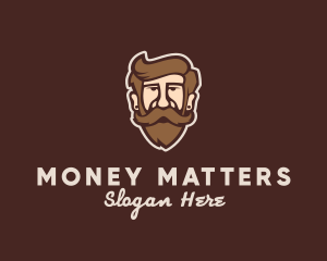 Hipster Old Guy logo design