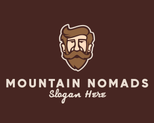 Hipster Old Guy logo design