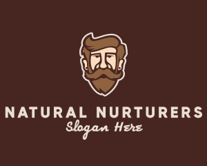 Hipster Old Guy logo design