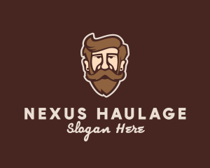 Hipster Old Guy logo design