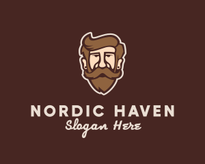 Hipster Old Guy logo design