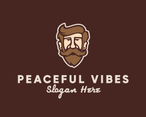 Hipster Old Guy logo