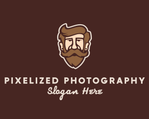 Hipster Old Guy logo design