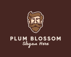 Hipster Old Guy logo design