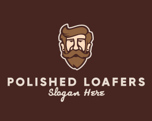 Hipster Old Guy logo design