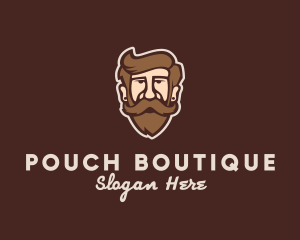 Hipster Old Guy logo design