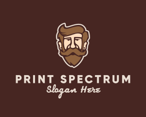 Hipster Old Guy logo design