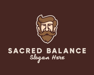 Hipster Old Guy logo design