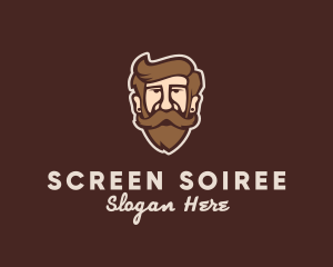 Hipster Old Guy logo design