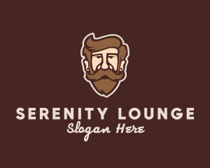 Hipster Old Guy logo design