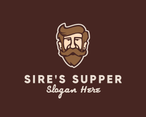 Hipster Old Guy logo