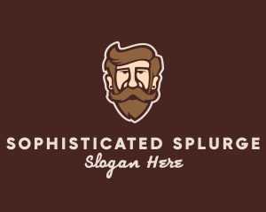 Hipster Old Guy logo design