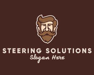 Hipster Old Guy logo design