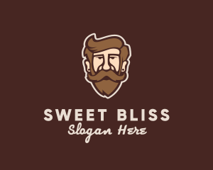 Hipster Old Guy logo design