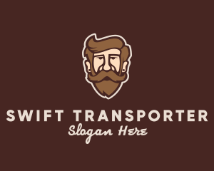 Hipster Old Guy logo design