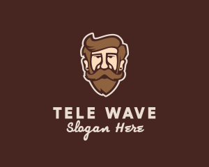 Hipster Old Guy logo design