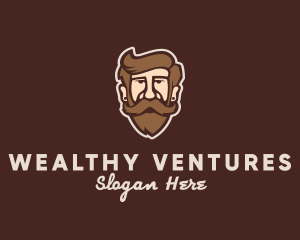 Hipster Old Guy logo design