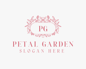 Floral Wedding Event  logo design