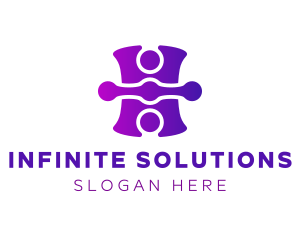 Purple Tech Puzzle  logo