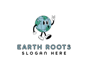 Planet Earth Nature logo design