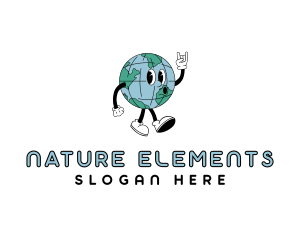 Planet Earth Nature logo design