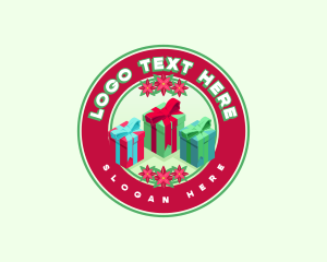 Festive Christmas Gift logo