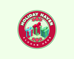 Festive Christmas Gift logo