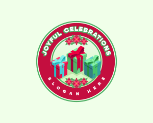 Festive Christmas Gift logo