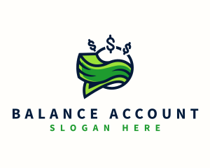 Money Currency Accounting logo design